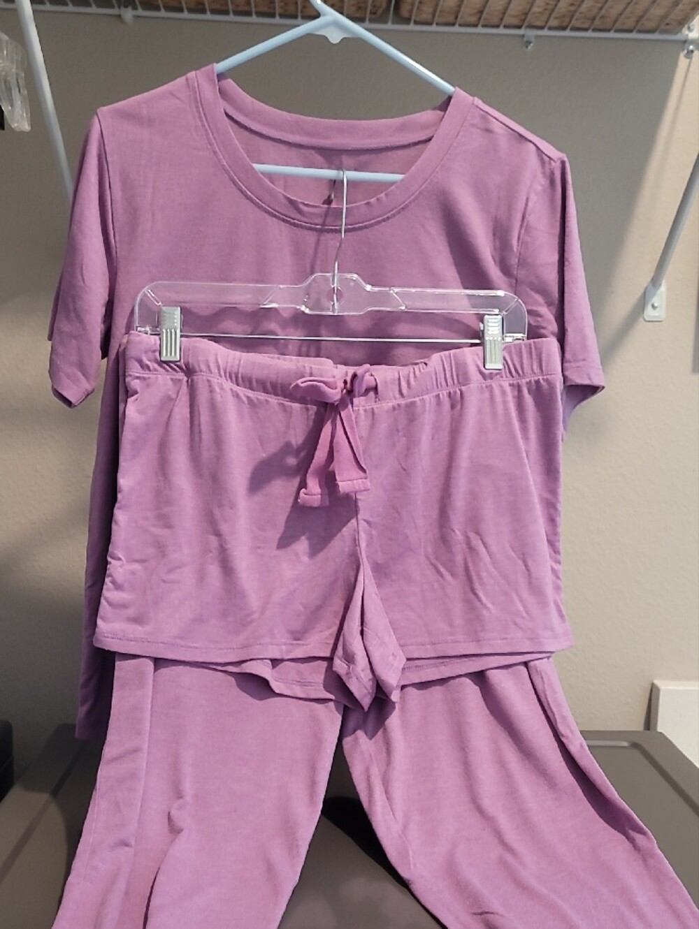 Felina 3pc Lavender pajama set